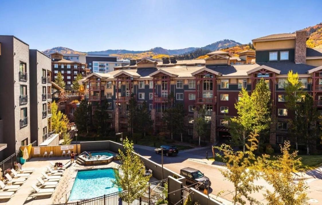 Slope Side Studio In The Heart Of Canyons Village With Heated Pool & Hot Tub! Park City Dış mekan fotoğraf